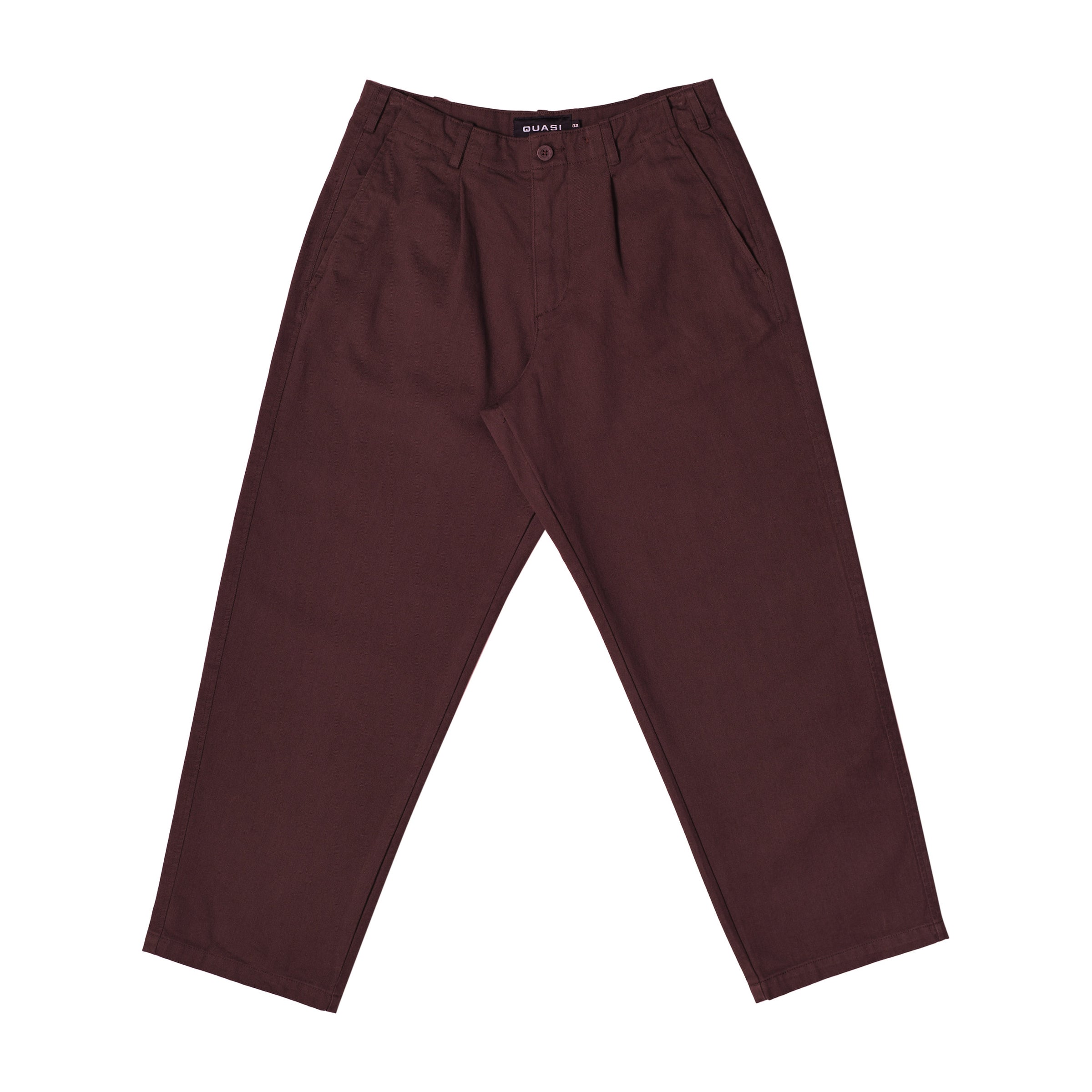 Quasi Warren Trouser Pant - Dark Brown | MOLOTOV SKATESHOP